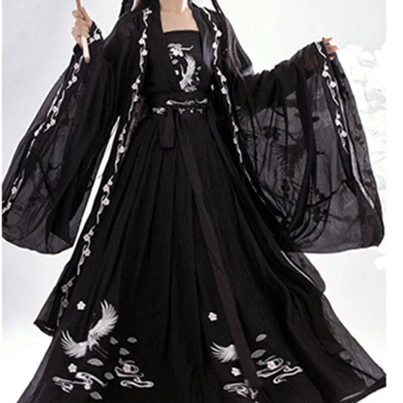 Embroidery Skirt - Chinese Ancient Hanfu Women's Heavy Industry