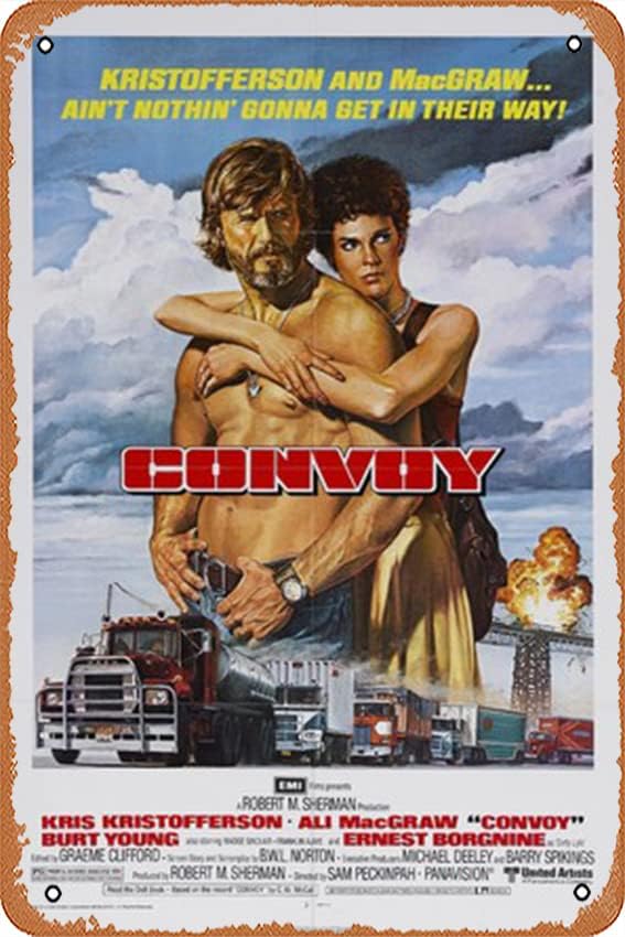 Embroidery Studio - Convoy Movie Poster Decoration Family Restaurant