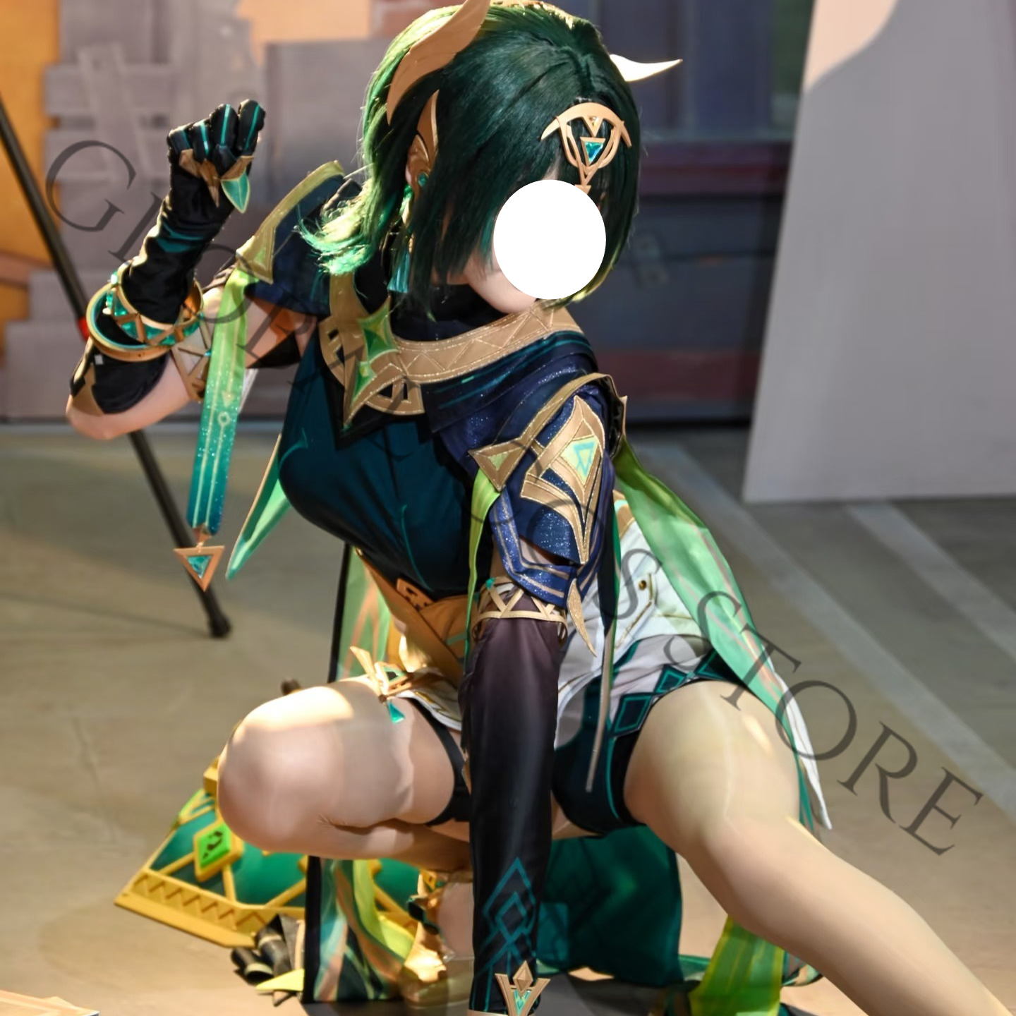 Nefer Cosplay Costume Full Set - đánh giá và giá Embroidery Skirt