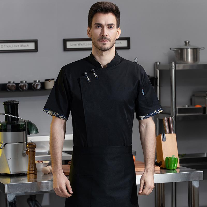 Summer Catering Short Sleeve B - đánh giá và giá Embroidery Kitchen