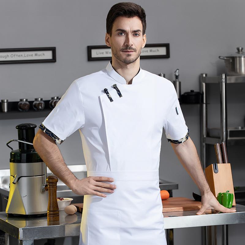 Summer Catering Short Sleeve B - đánh giá và giá Embroidery Kitchen