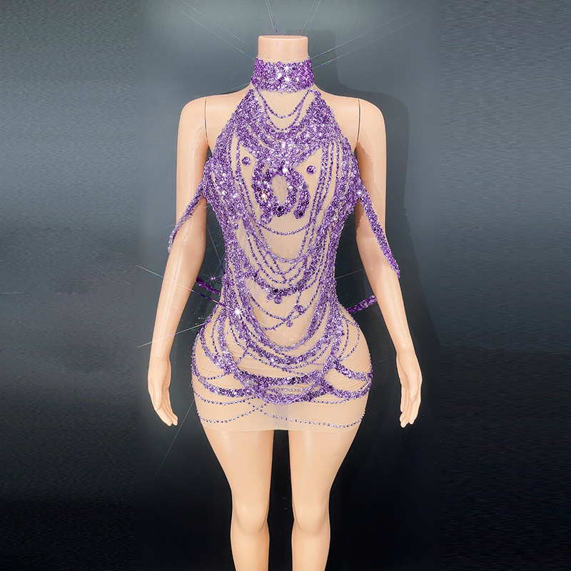 Sexy Sparkly Silver Prom Dress - đánh giá và giá Embroidery Skirt