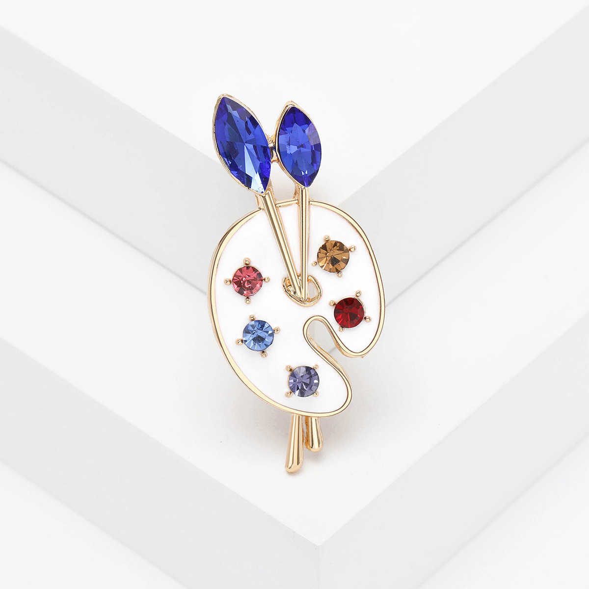 Painting Palette Brooches Wome - đánh giá và giá Embroidery Illustration