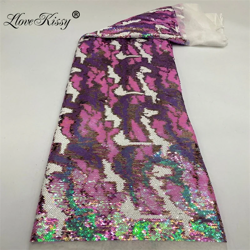 New Glitter Fabric Mesh Embroi - đánh giá và giá Embroidery Gradient