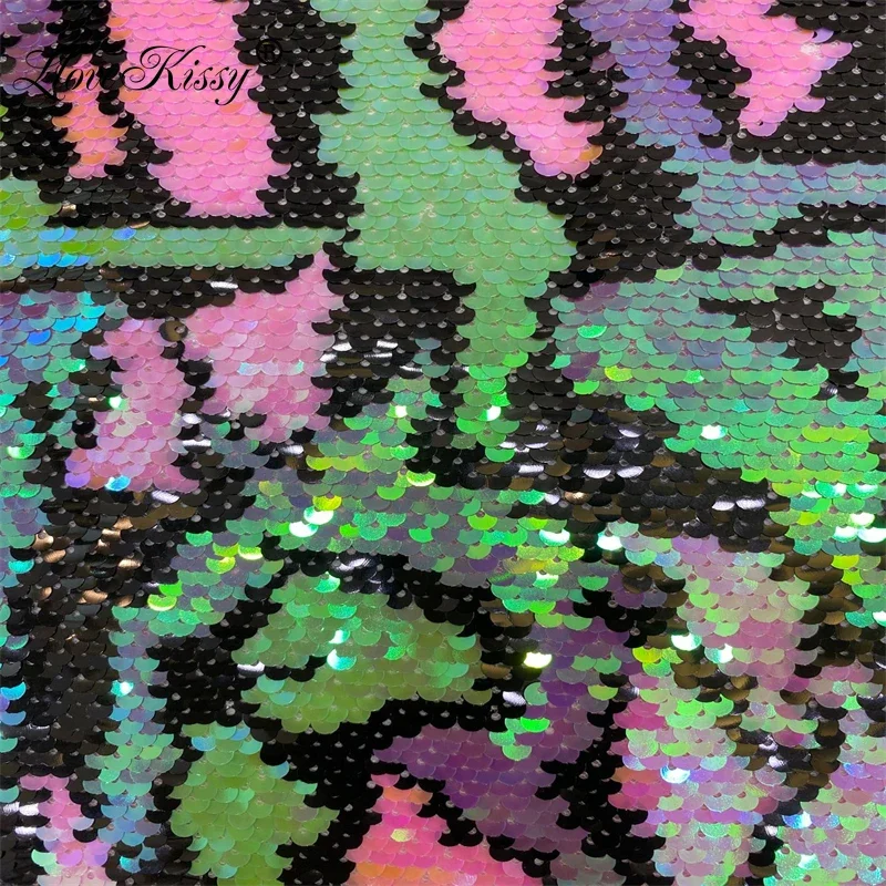 New Glitter Fabric Mesh Embroi - đánh giá và giá Embroidery Gradient