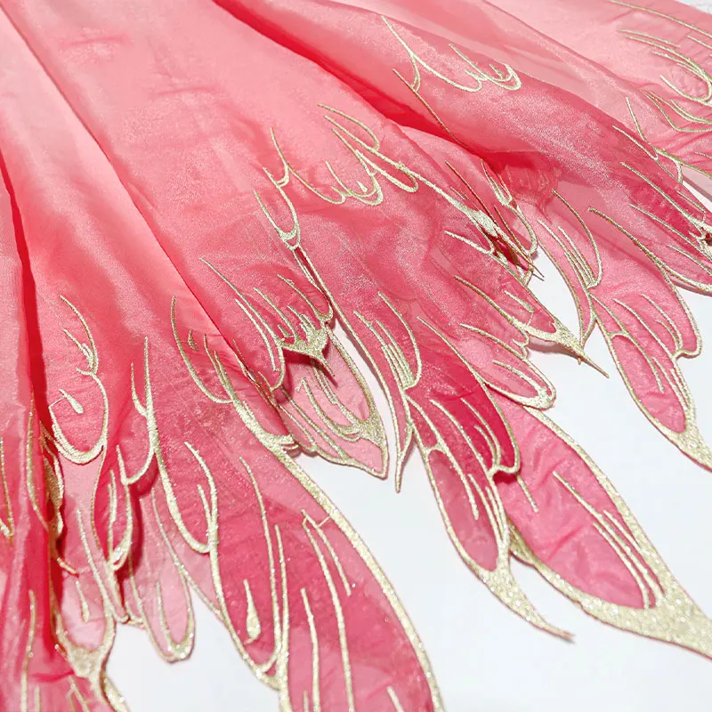 Gradient Heavy Embroidery Fabr - đánh giá và giá Embroidery Gradient