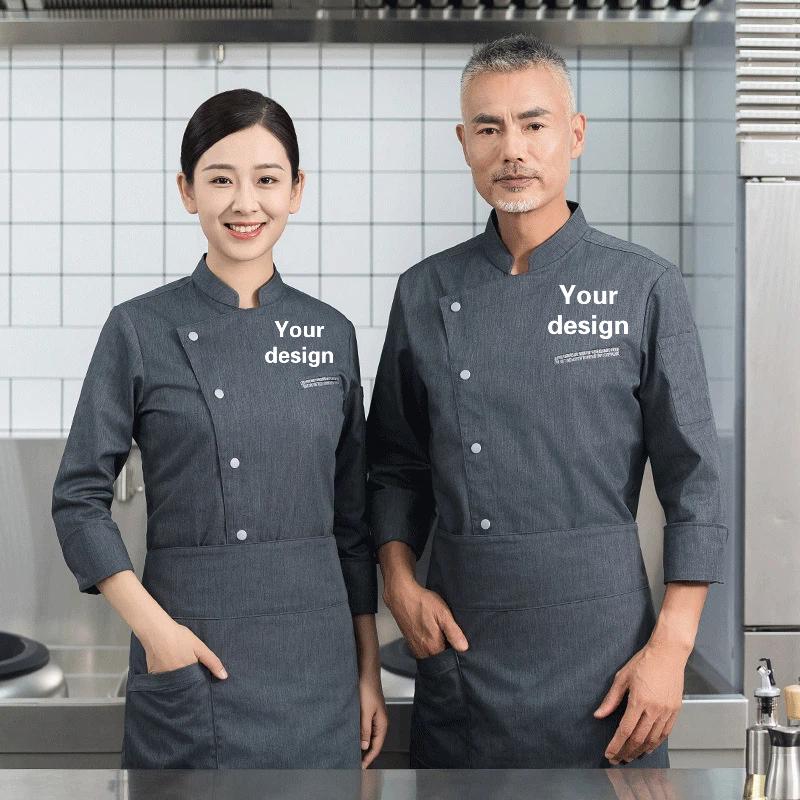 Men's Catering Long Sleeve Bre - đánh giá và giá Embroidery Kitchen