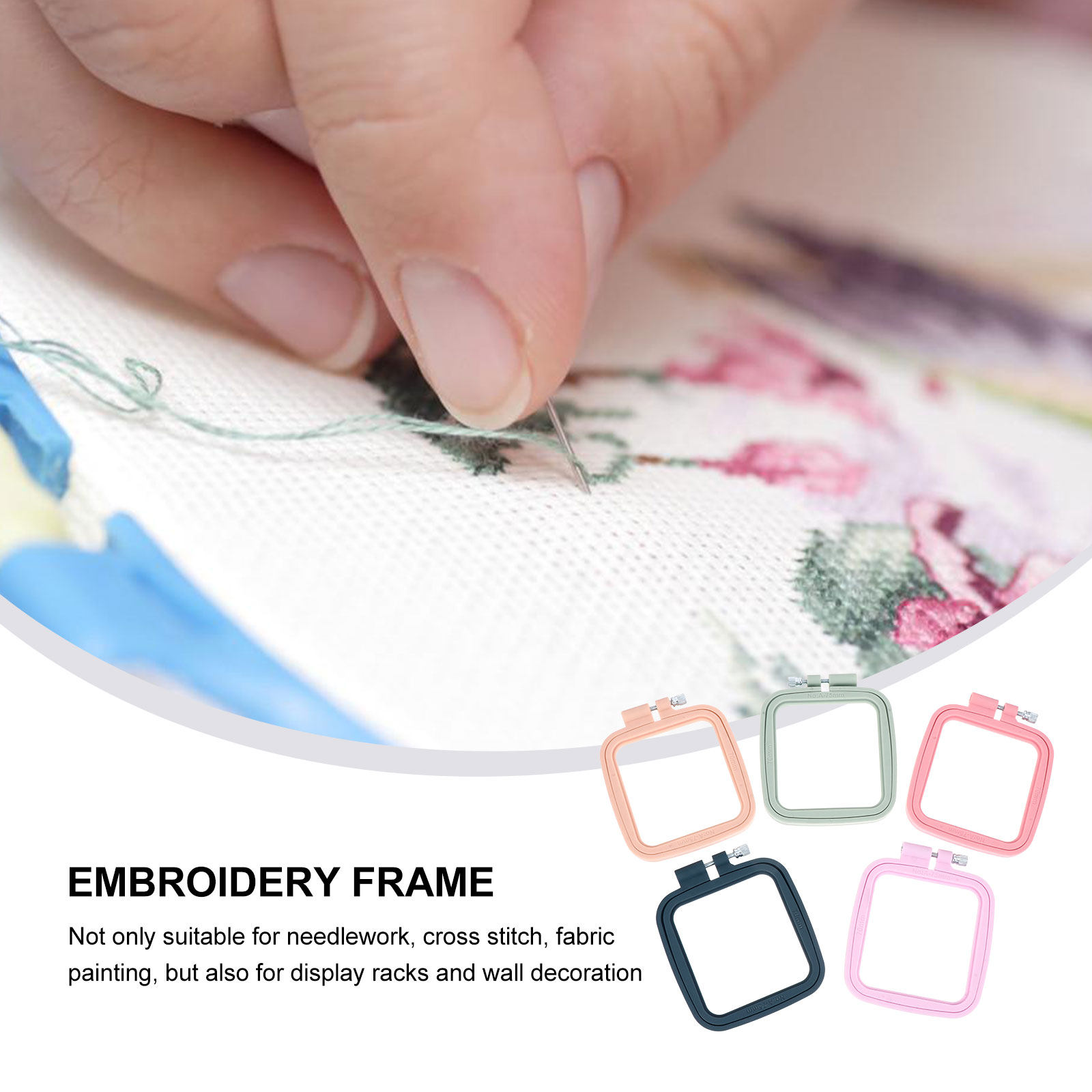 5Pcs Mini Cross Stitch Hoops S - đánh giá và giá Hoop Tightener Tool