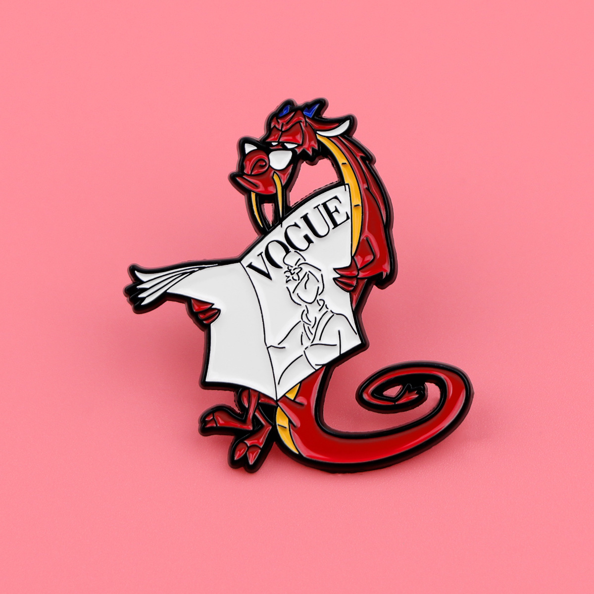 Fashion Alloy Brooch Enamel Pi - đánh giá và giá Embroidery Garment