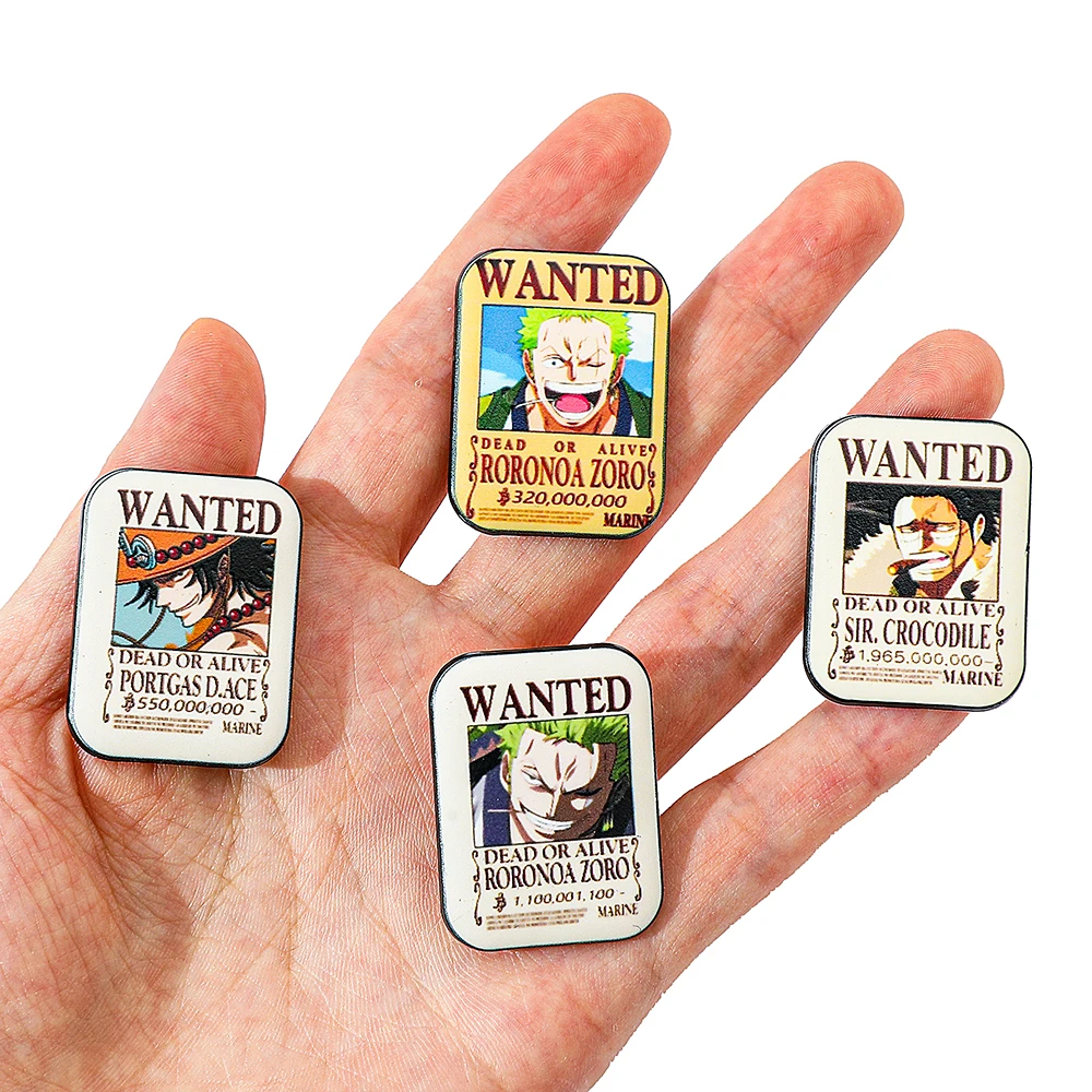 4 Pcs ONE PIECE Cartoon Anime  - đánh giá và giá Embroidery Garment