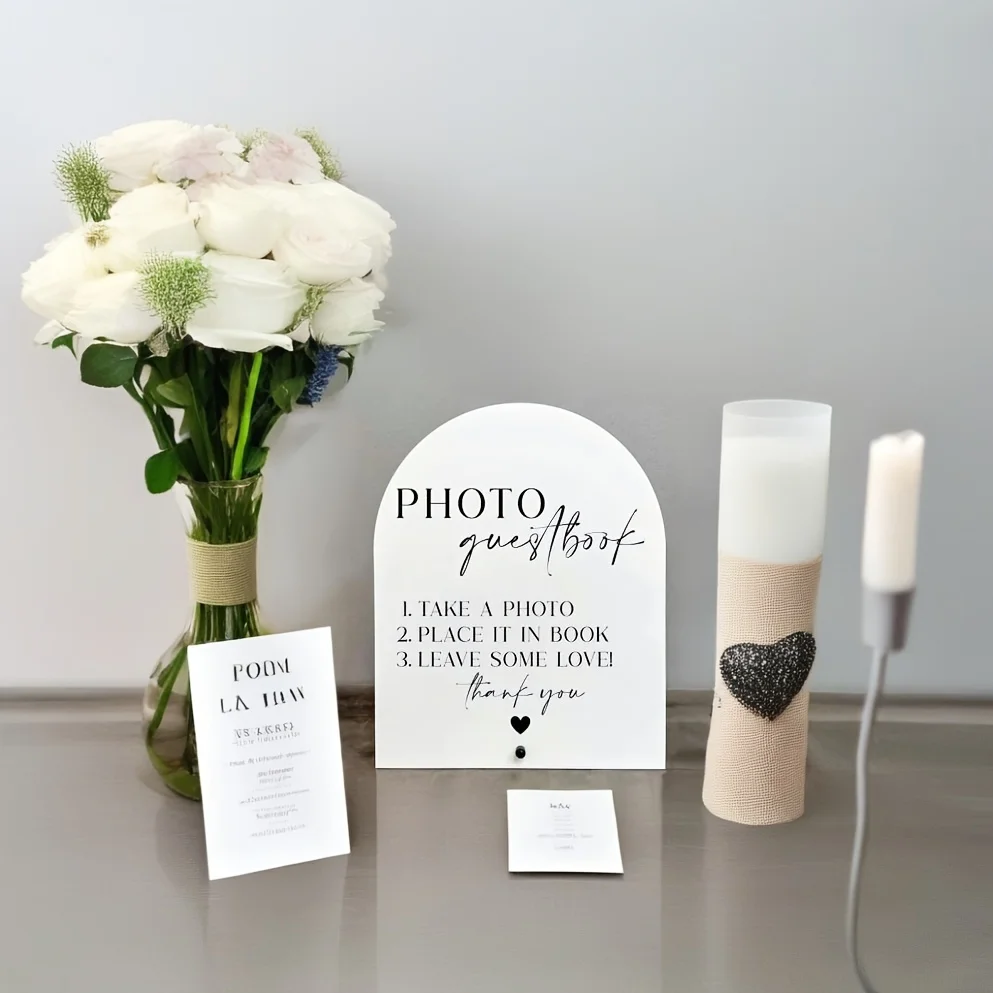 Elegant Acrylic Wedding Photo  - đánh giá và giá Embroidery Studio