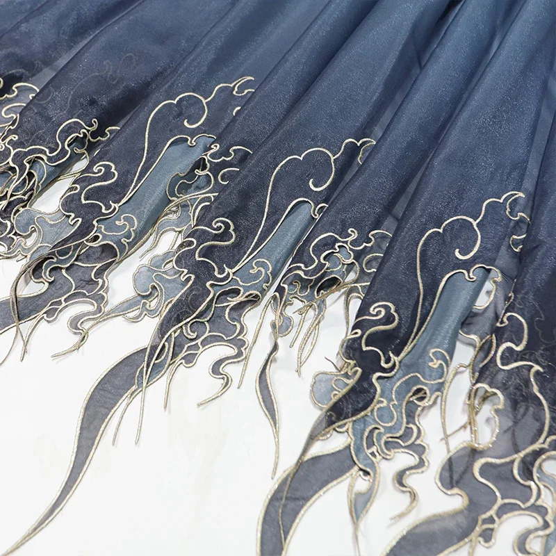 Chinese Style Embroidery Lotus - đánh giá và giá Embroidery Skirt