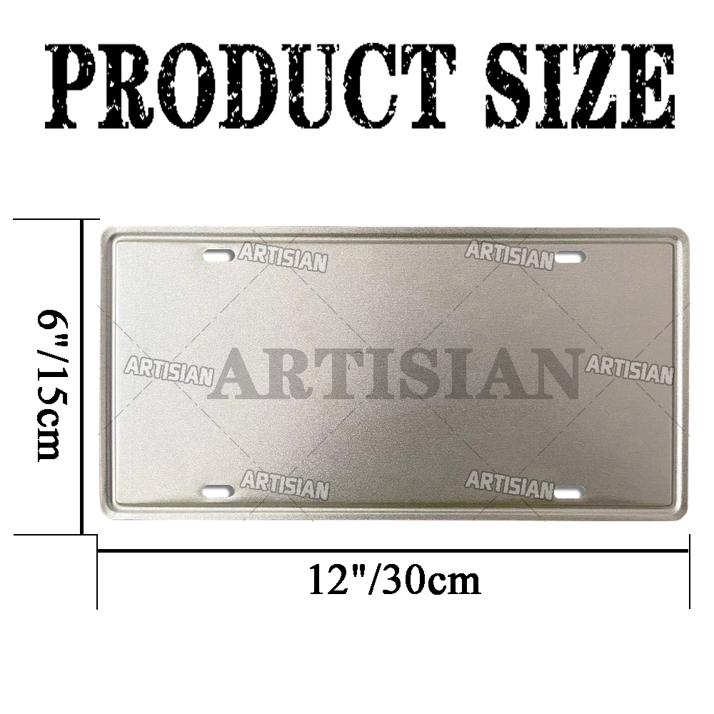 Artisian USA US License Plate  - đánh giá và giá Embroidery Studio