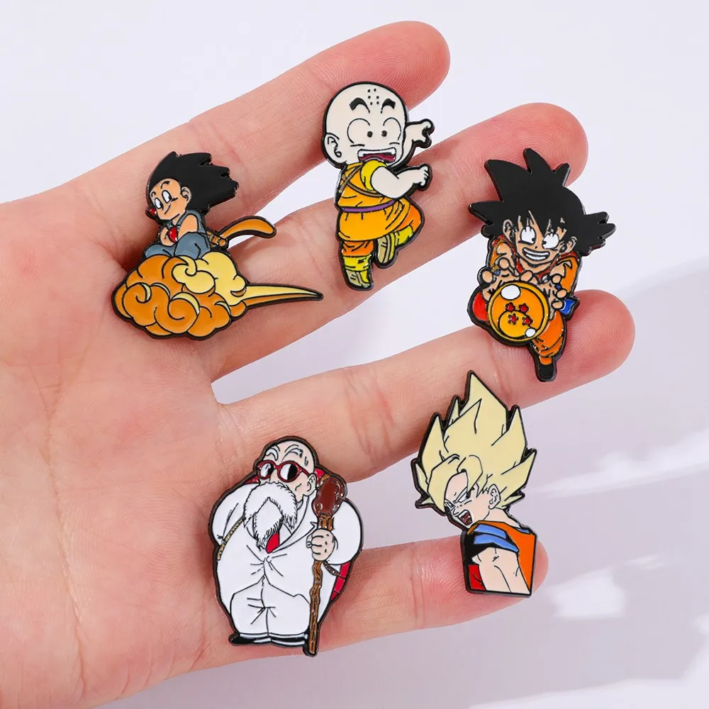 5 Pcs Classic Popular Anime Br - đánh giá và giá Embroidery Garment