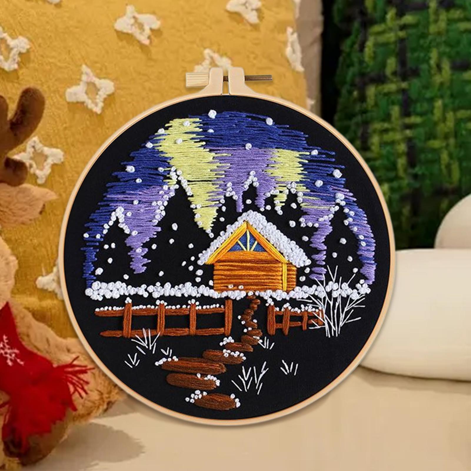 Christmas Embroidery Kit Easy  - đánh giá và giá Embroidery Kitchen