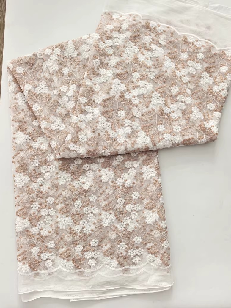 1yard 3D flower embroidery tel - đánh giá và giá Embroidery Skirt