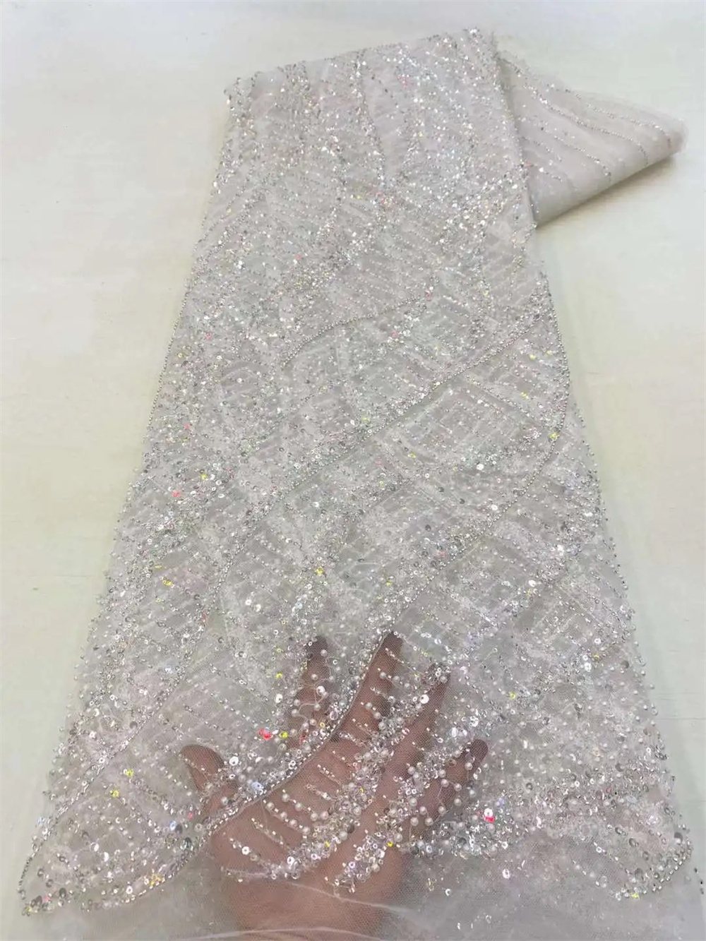Wholesale 2025 African Sequins - đánh giá và giá Embroidery Gradient