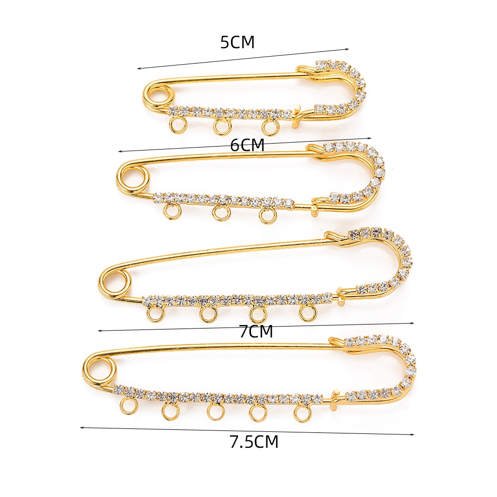 5pcs Rhinestone Charms Safety  - đánh giá và giá Embroidery Garment