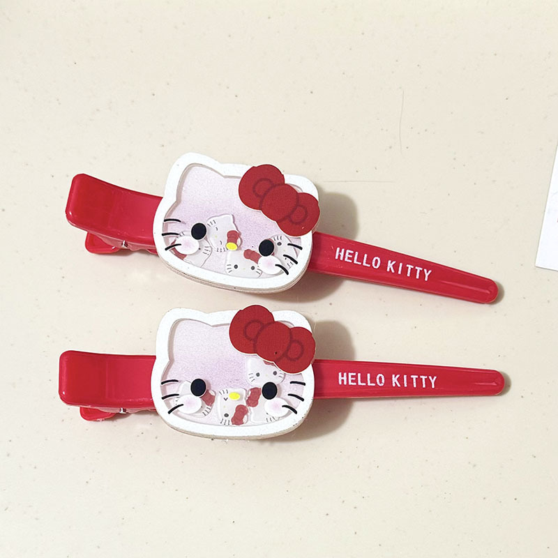 Hello Kitty Hair Clip Shaker B - đánh giá và giá Embroidery Red