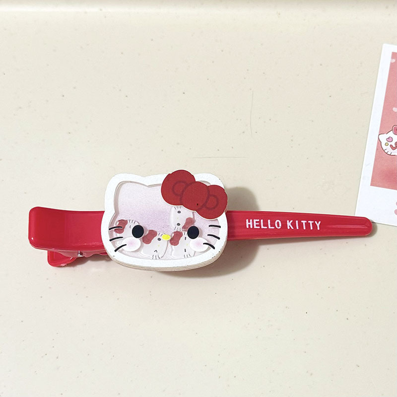 Hello Kitty Hair Clip Shaker B - đánh giá và giá Embroidery Red