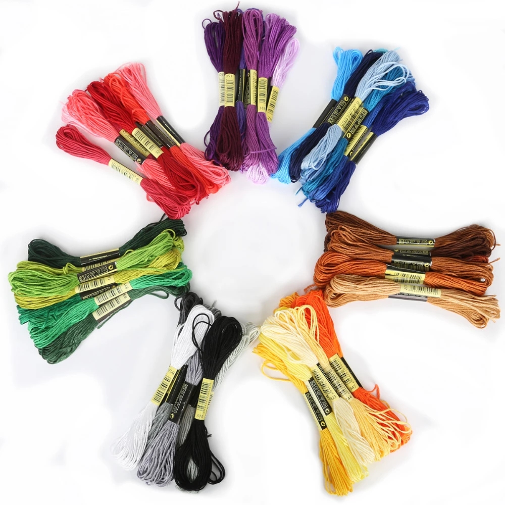 8/12/24/36Pcs Multicolor Simil - đánh giá và giá Dmc Floss Set