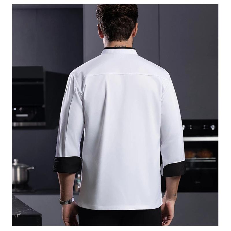 Chef Uniform Work Clothes Long - đánh giá và giá Embroidery Kitchen