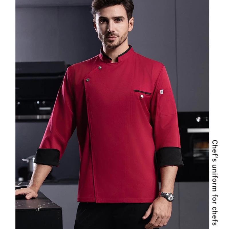 Chef Uniform Work Clothes Long - đánh giá và giá Embroidery Kitchen