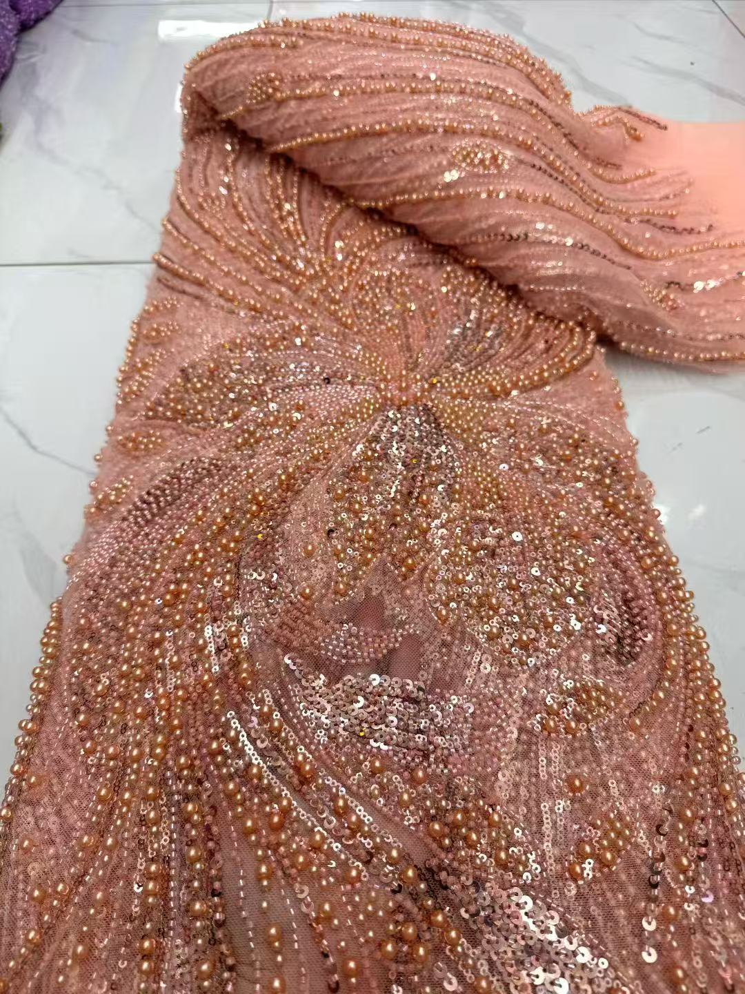 2026 African Sequins Beaded La - đánh giá và giá Embroidery Gradient