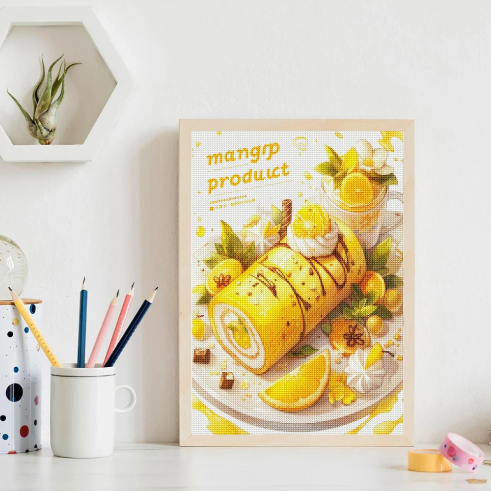 DIY Landscape Diamond Painting - đánh giá và giá Embroidery Kitchen