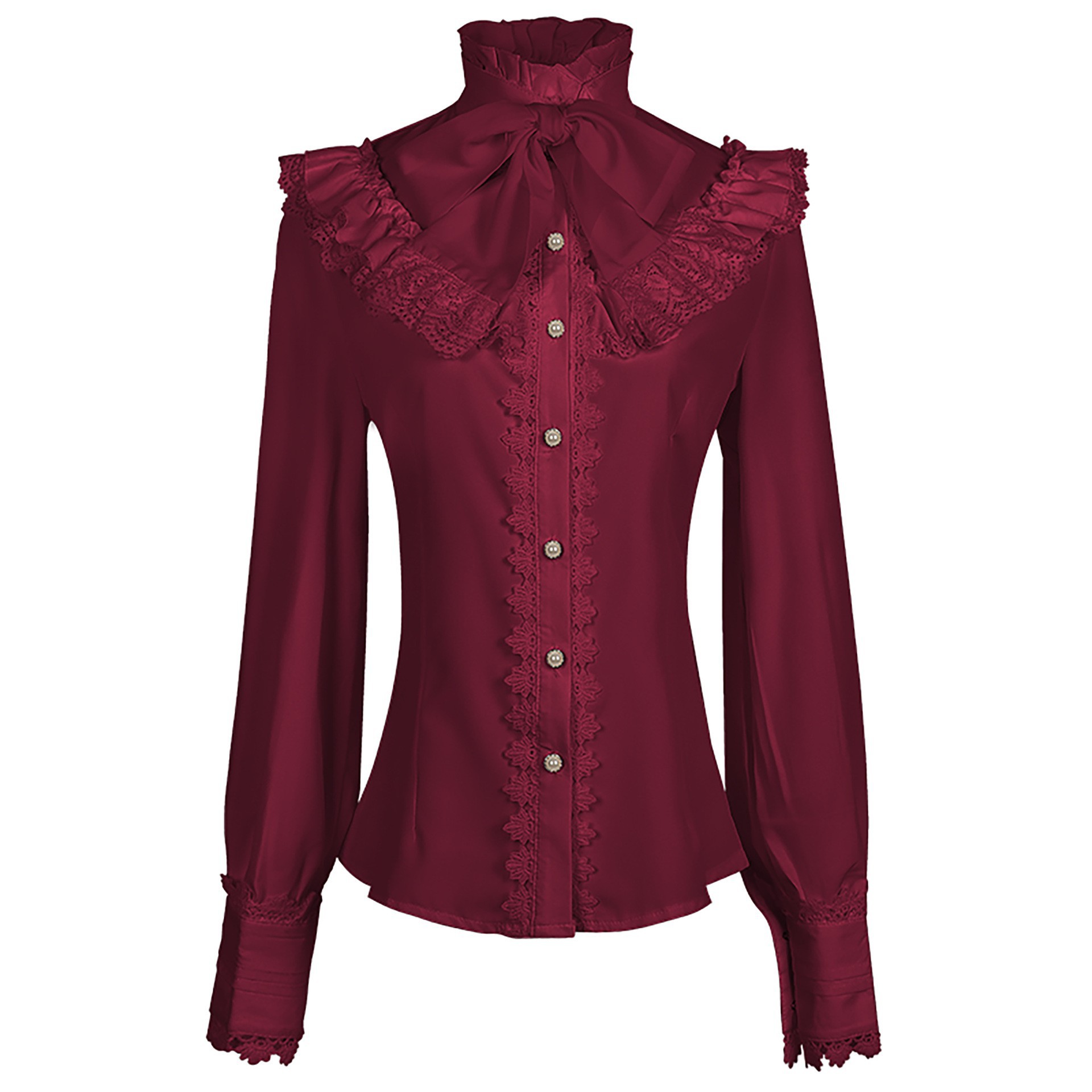 New Arrival Women's Victorian  - đánh giá và giá Embroidery Shirt
