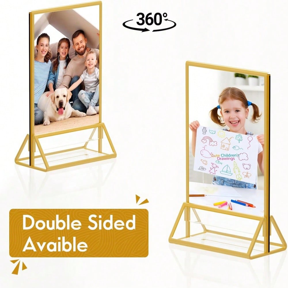 Pack of 6 6x8 Gold Picture Fra - đánh giá và giá Embroidery Studio