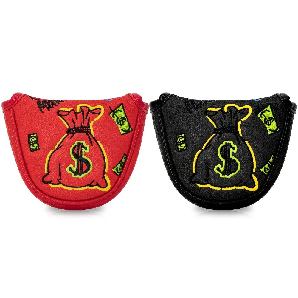 Golf Putter Cover | Half Round - đánh giá và giá Embroidery Red