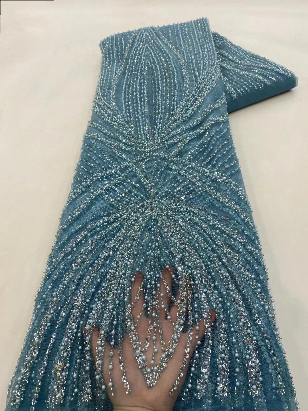 2 yards High Quality African S - đánh giá và giá Embroidery Gradient