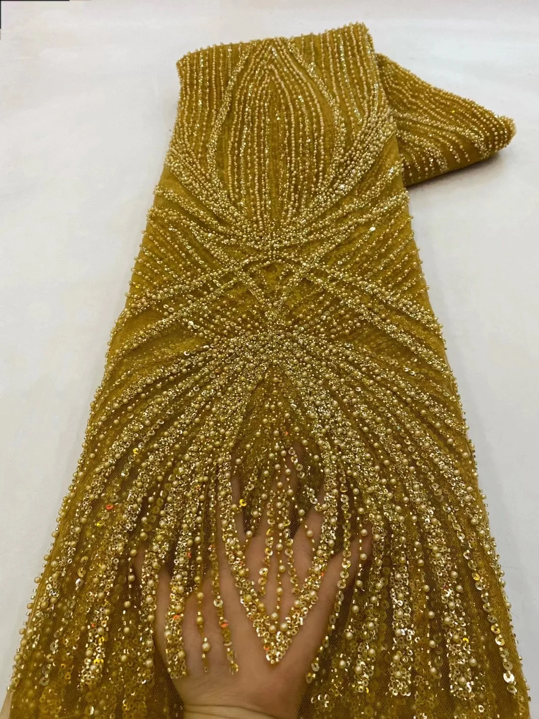 2 yards High Quality African S - đánh giá và giá Embroidery Gradient