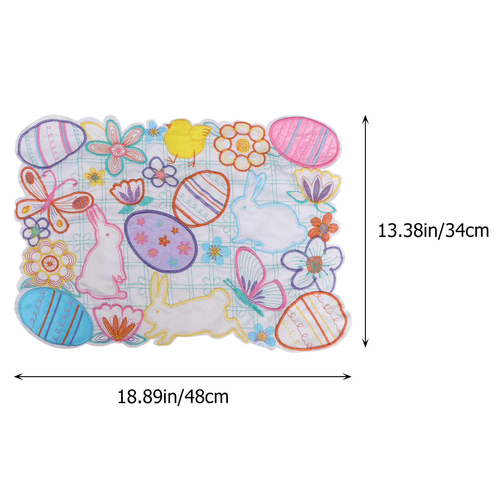 1Pcs Rabbit Easter Egg Placema - đánh giá và giá Embroidery Kitchen