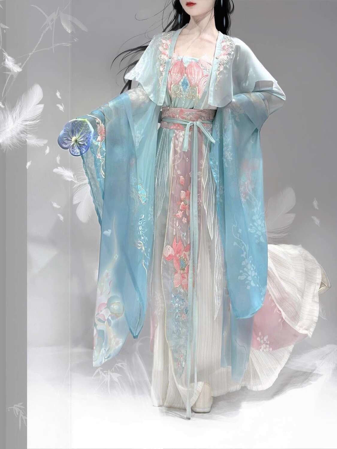 New Hanfu Wei Jinfeng Heavy In - đánh giá và giá Embroidery Skirt