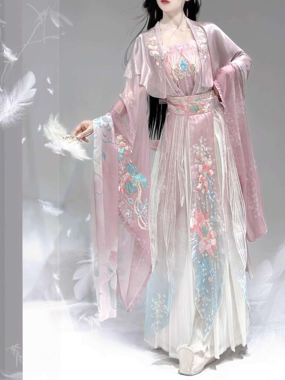 New Hanfu Wei Jinfeng Heavy In - đánh giá và giá Embroidery Skirt