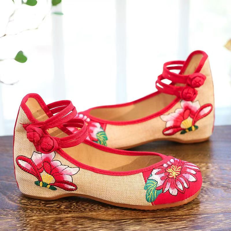 Woman Wedges Embroidered Cloth - đánh giá và giá Embroidery Skirt