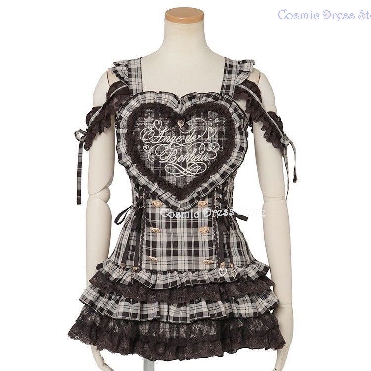 Sweet Cute Lolita Two-Piece Se - đánh giá và giá Embroidery Skirt